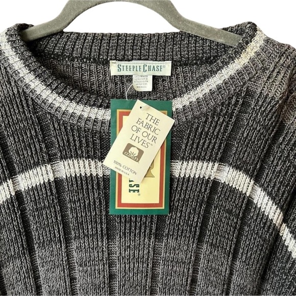 New with Tags oversize  grandpa preppy sweater. Size XL. - Picture 3 of 4